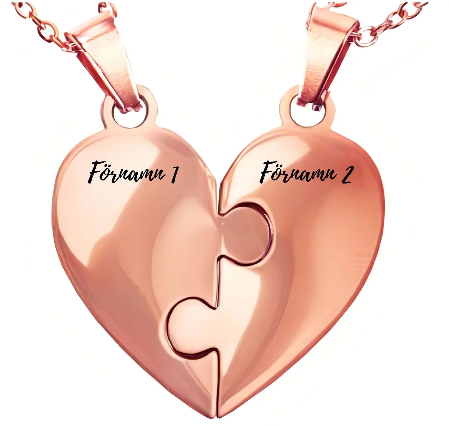 Personligt familjepusselhalsband